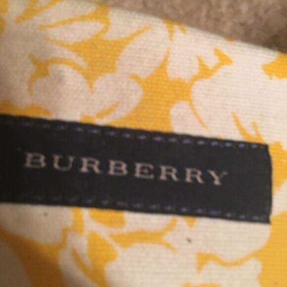 Burberry Ankle-Tie Espadrille Wedge Sandals Yellow White Size 9.5 - Picture 4 of 6